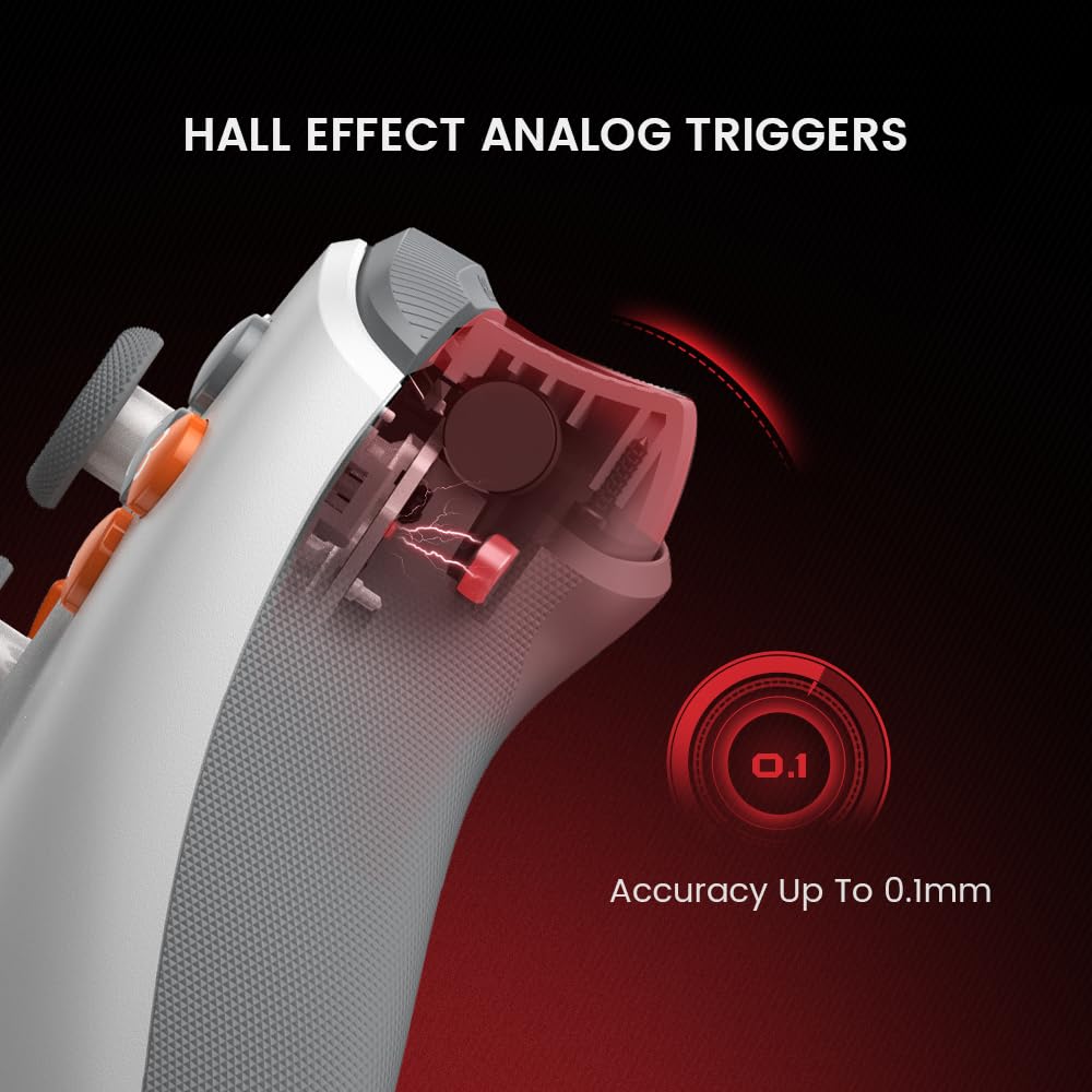 GameSir T7 Wired Controller with Hall Effect Joysticks Plug and Play Gaming