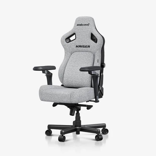 Andaseat kaiser 4 gaming chair - linen fabric grey - gaming chairs