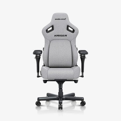 Andaseat kaiser 4 gaming chair - linen fabric grey - gaming chairs