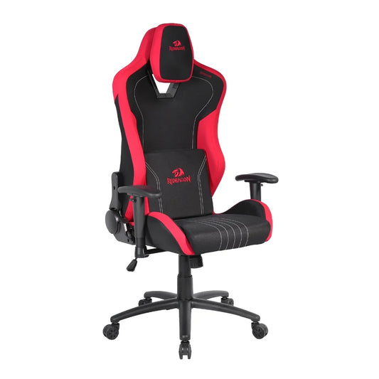 Cadeira gamer redragon c313-b preta e vermelha para conforto e performance - desk & chair
