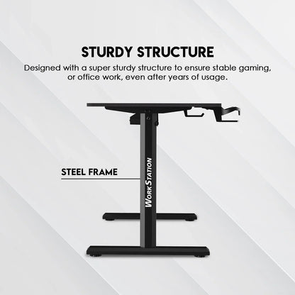 Fantech ws311 adjustable desk - ergonomic rising work station - desk & chair