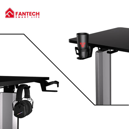 Fantech ws414 adjustable desk - ergonomic rising work station - desk & chair