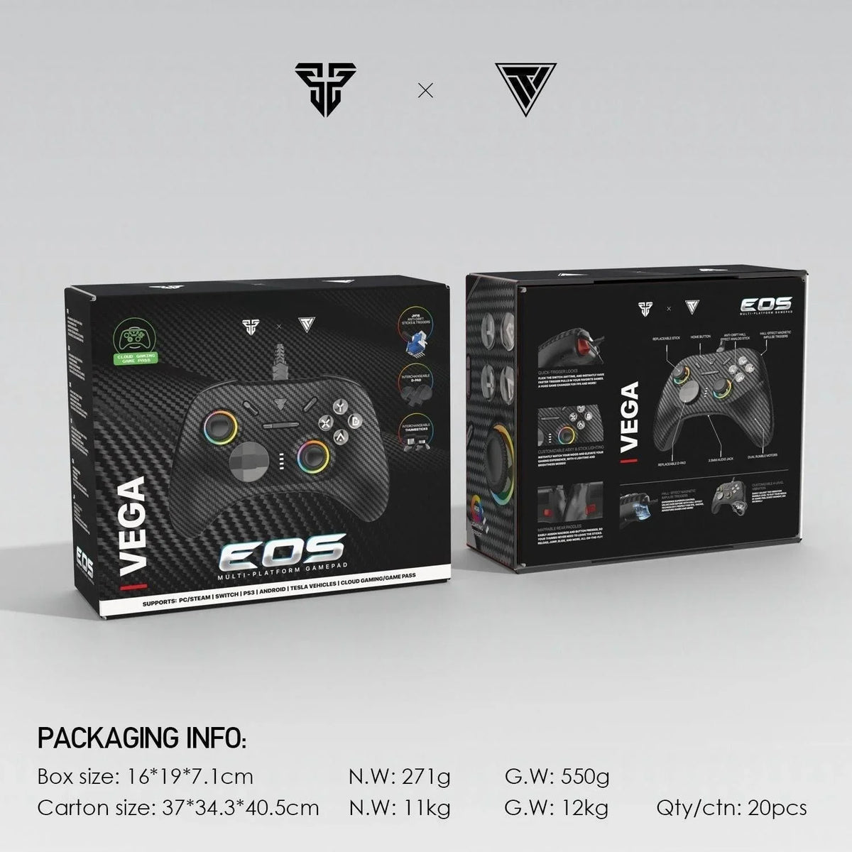 Fantech gp15 eos vega controller - ultimate gaming experience - console | controller | pc controller | mobile essentials