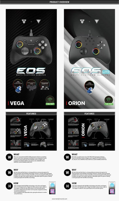 Fantech gp15 eos vega controller - ultimate gaming experience - console | controller | pc controller | mobile essentials