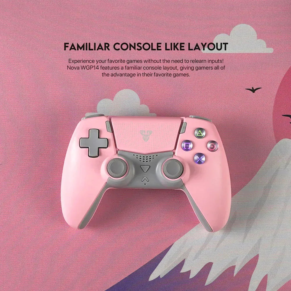 Fantech nova wgp14 multi-platform hall effect gamepad – white - controllers