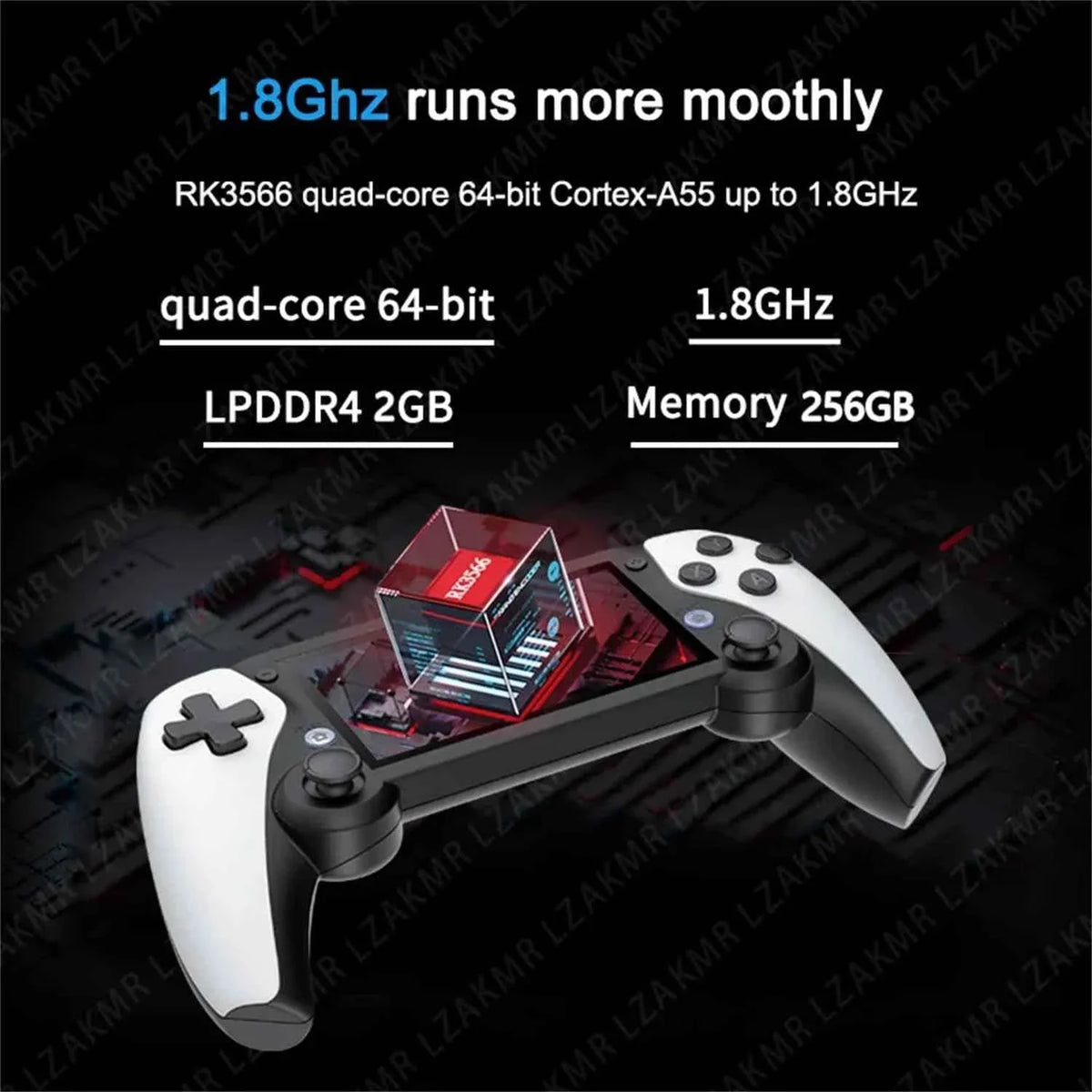 M25 handheld game console television hdmi-compatible 4.3 inch 64g 20000 + games - console | controller