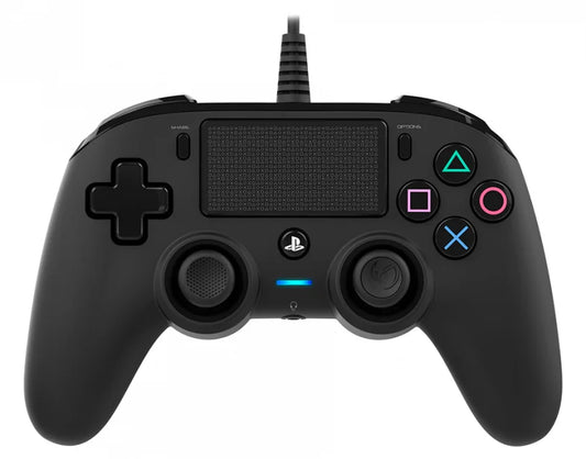 Nacon wired compact controller - jet black - playstation controllers