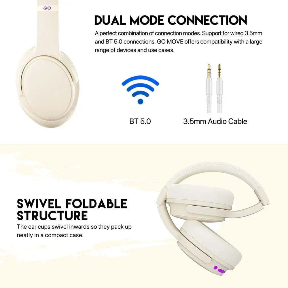 Fantech go move wireless headphone wh03-bt2 - audio | wireless headset