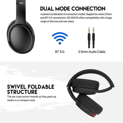 Fantech go move wireless headphone wh03-bt2 - audio | wireless headset