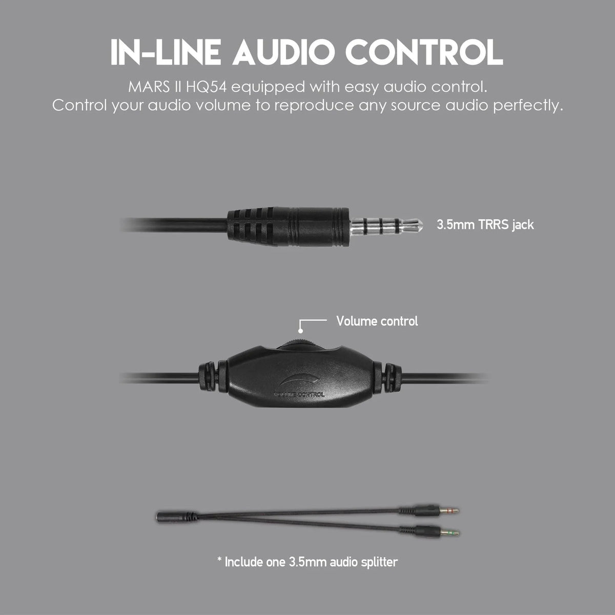 Fantech hq54 mars ii gaming headset headphones with noise cancelling mic - audio | headset 3.5