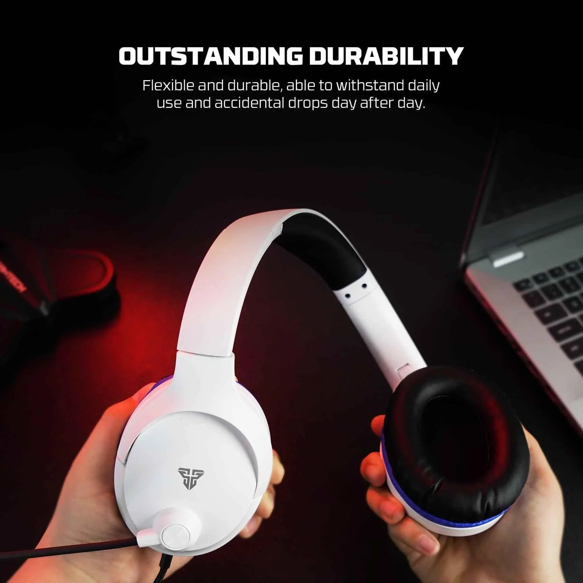 Fantech mh89 valor ii gaming headset - multi-platform gaming headset in black - audio | headset 3.5