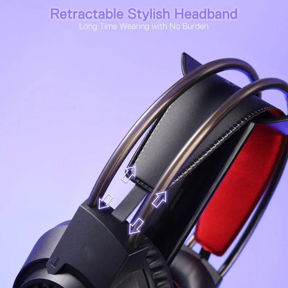 Redragon h231 scream gaming headset for immersive gaming experience - audio | headset 3.5