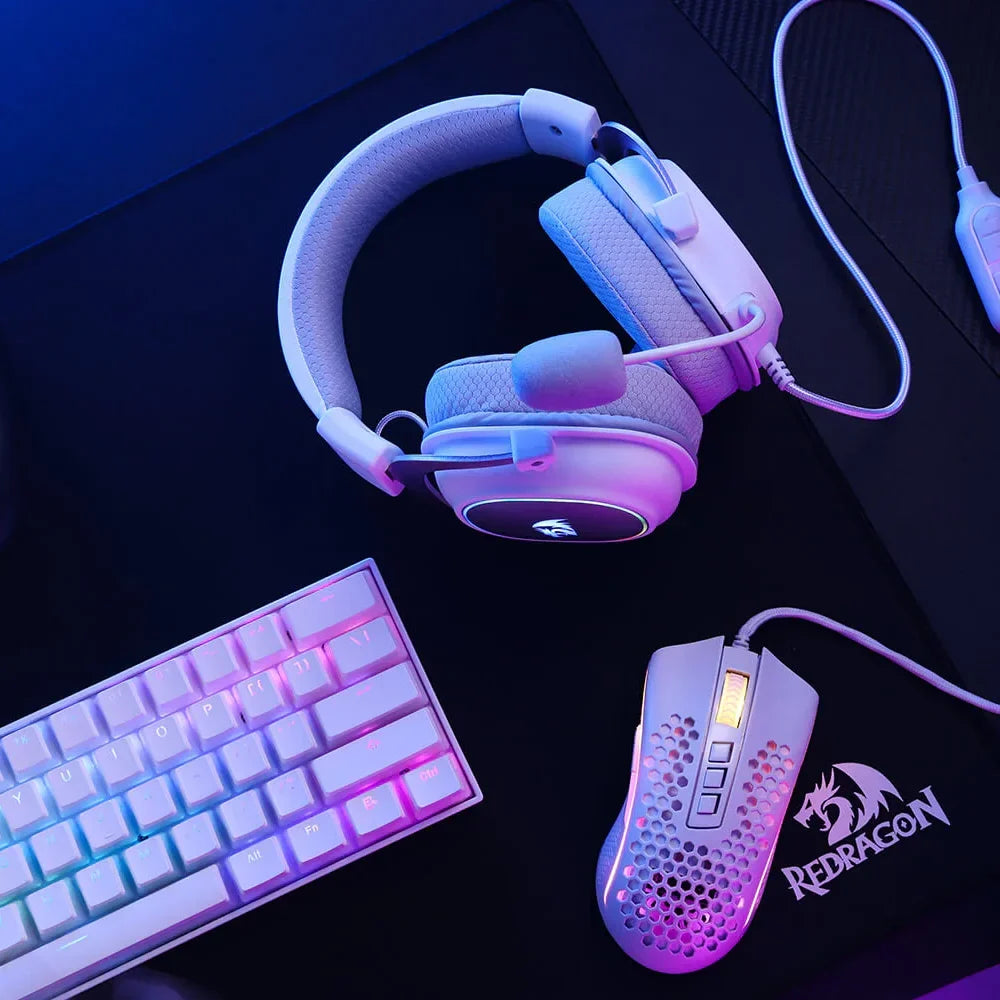 Redragon h510 zeus-x rgb gaming headset for ultimate audio experience