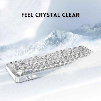 Attack shark k75 rgb transparent mechanical keyboard - keyboards