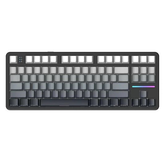 Attack shark x87 tri-mode gasket mechanical keyboard - keyboards