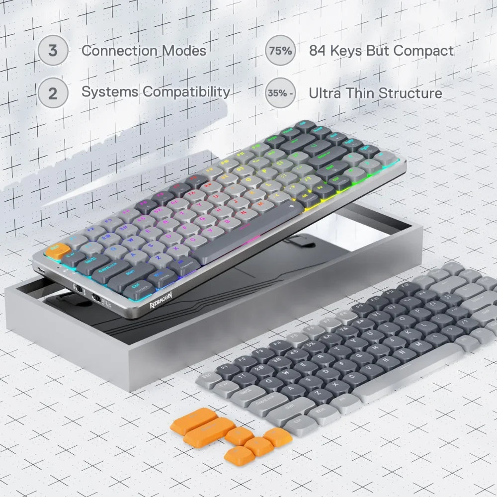 Azure k652 wireless mechanical keyboard - ultimate gaming experience - keyboard