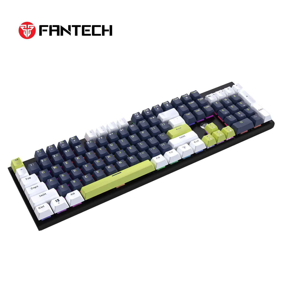 Fantech atom104s mk878s mechanical gaming keyboard mori edition black - keyboard