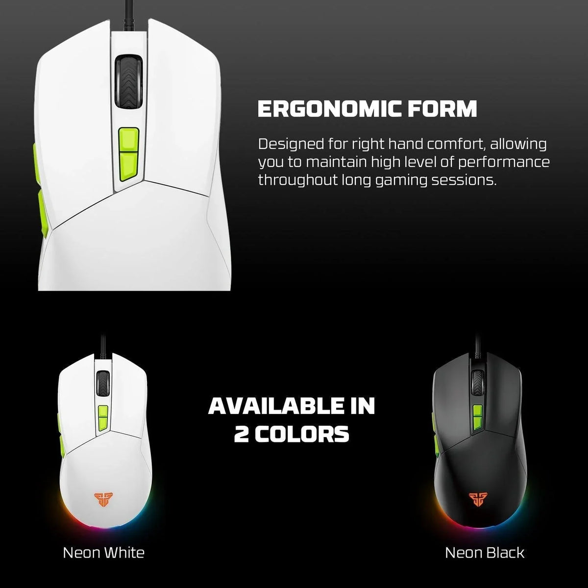 Fantech atom63 mk859c keyboard mouse combo for ultimate gaming precision