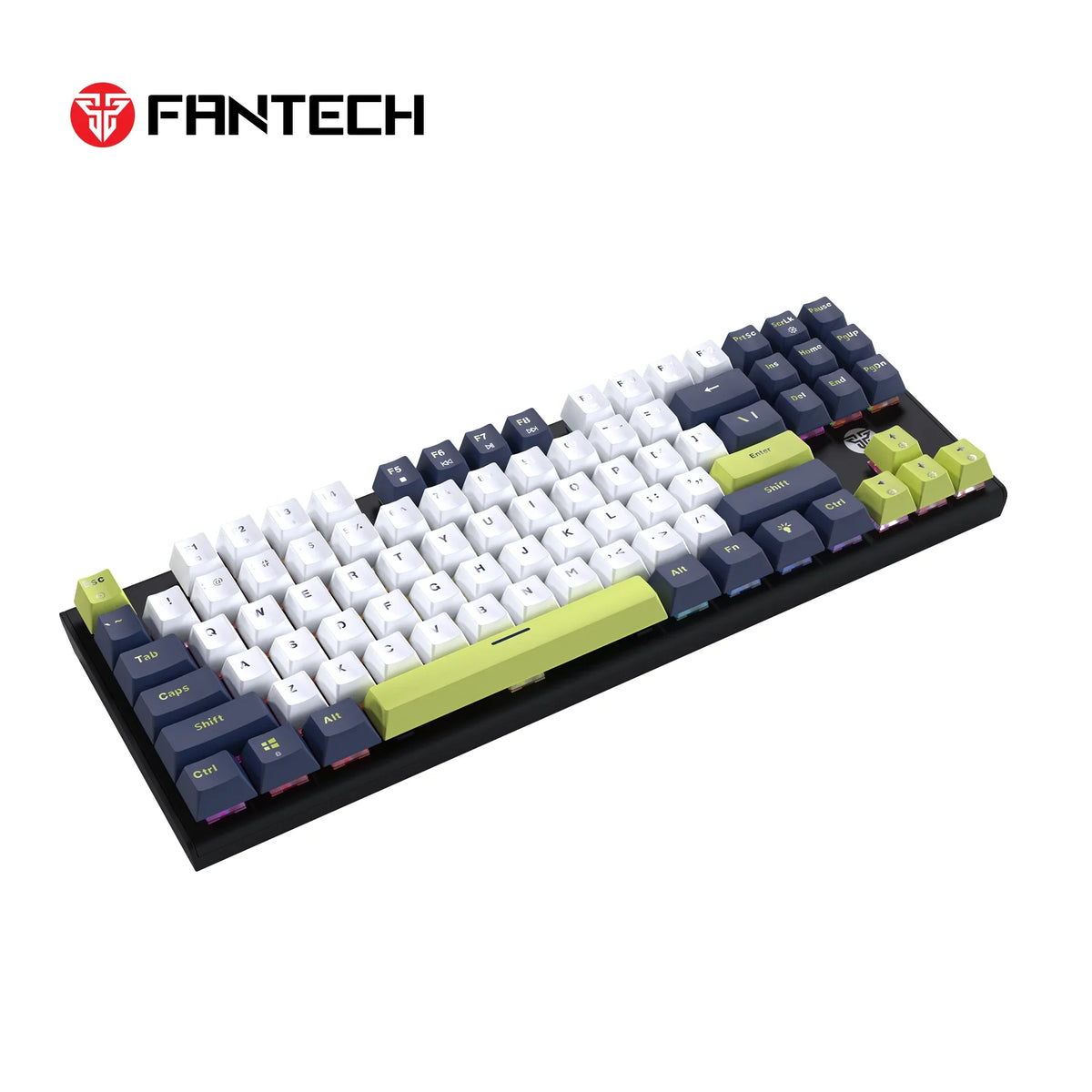 Fantech atom87s mk877s keyboard - mori edition white mechanical gaming keyboard - keyboard
