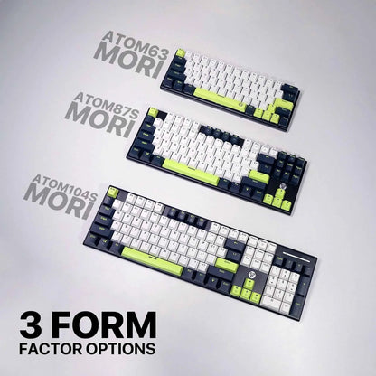 Fantech atom87s mk877s mechanical keyboard - mori edition white for premium performance and style - keyboard