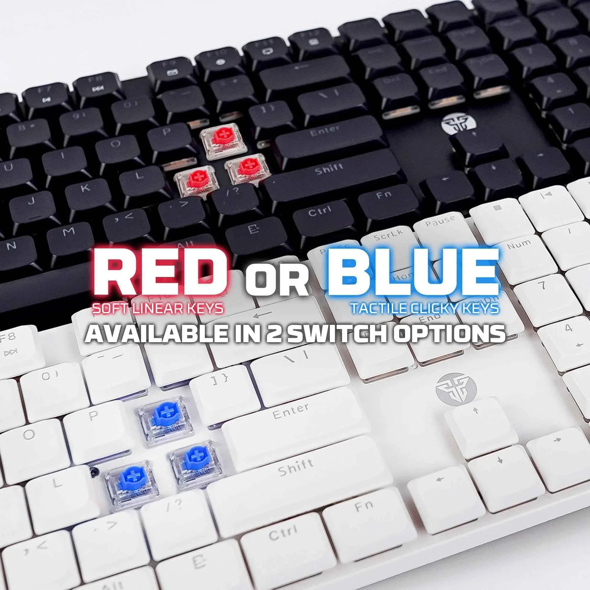 Fantech atomair108 mk314 mechanical keyboard low-profile - keyboard