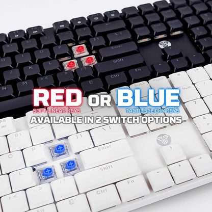 Fantech atomair108 mk314 mechanical keyboard low-profile - keyboard