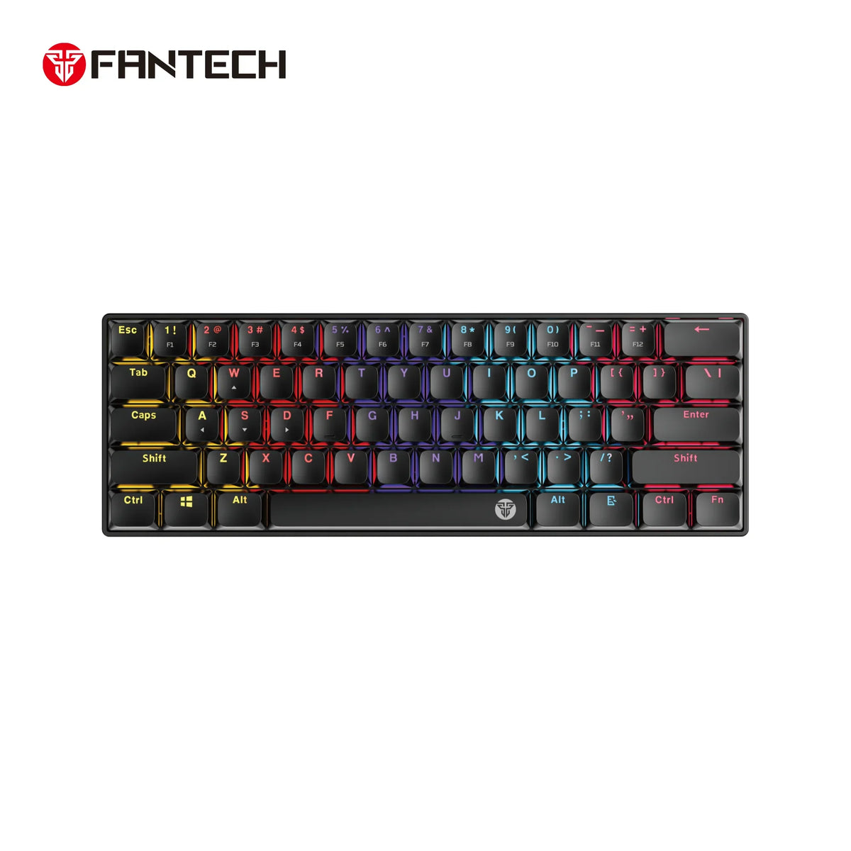 Fantech atomair61 mk311 keyboard - low-profile white mechanical keyboard - keyboard