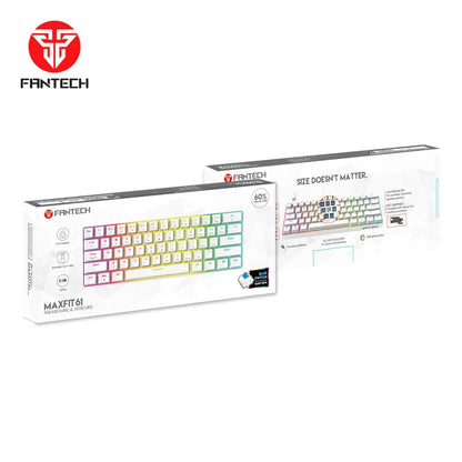 Fantech maxfit61 mk857 rgb mechanical keyboard - keyboard