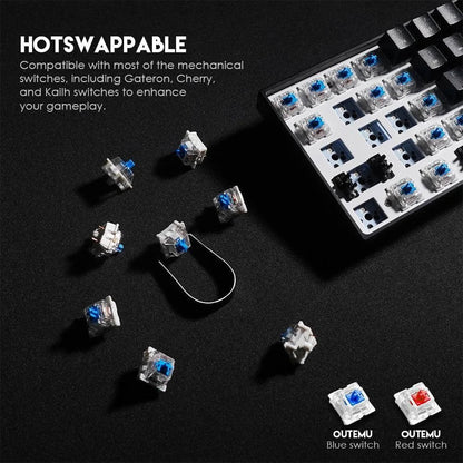 Fantech maxfit61 mk857 rgb space edition mechanical keyboard - keyboard