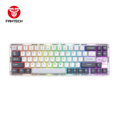 Fantech maxfit70 mk911 gaming keyboard - vibe edition epic greyscale mechanical gaming keyboard - keyboard