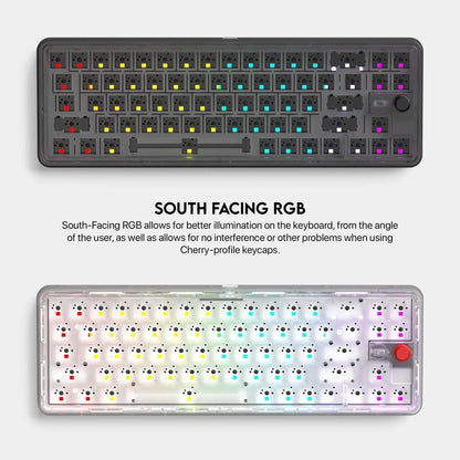 Fantech maxfit70 mk911 gaming keyboard vibe edition grand cobalt - keyboard