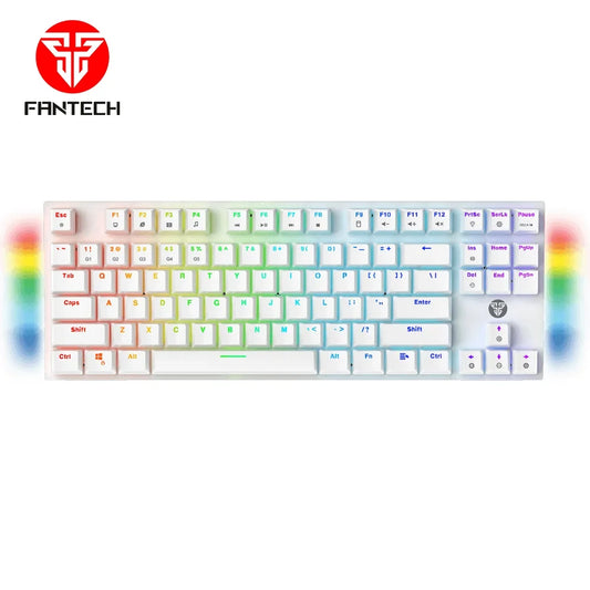 Fantech maxfit87 mk856 space edition rgb mechanical keyboard - keyboard