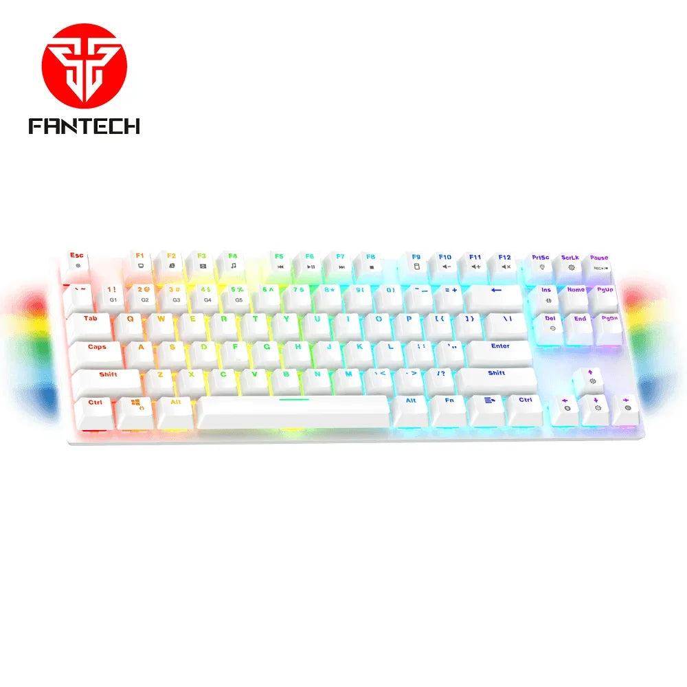 Fantech maxfit87 mk856 space edition rgb mechanical keyboard - keyboard