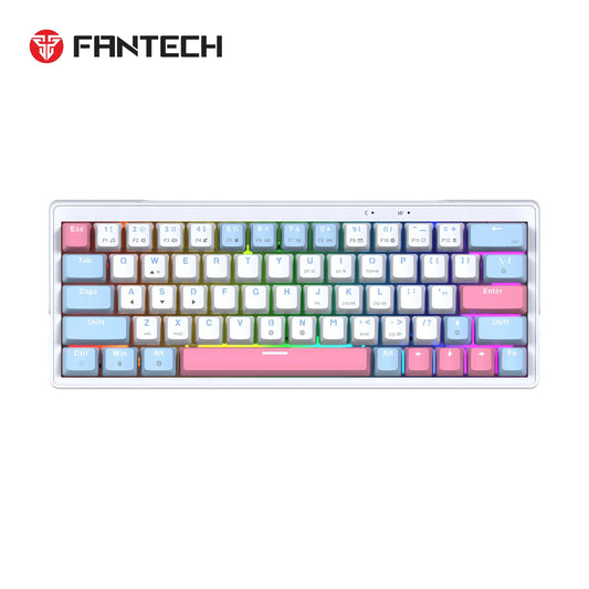 Fantech mk611 atom x63 ame edition - white - keyboard