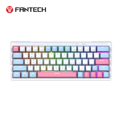 Fantech mk611 atom x63 ame edition - white - keyboard
