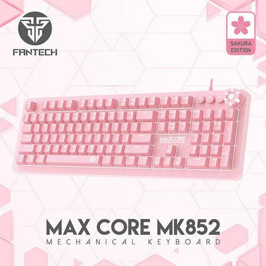 Fantech mk852 max core sakura edition mechanical gaming keyboard - keyboards