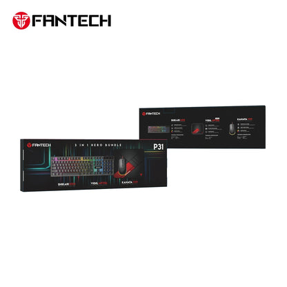 Fantech p31 hero gaming set - ultimate gaming bundle for enthusiasts - bundle