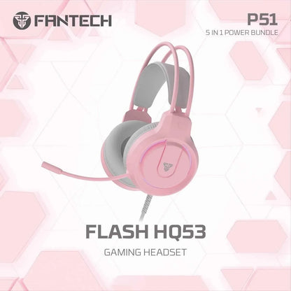 Fantech p51 power bundle gaming keyboard and mouse - kit
