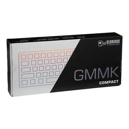 Glorious gmmk compact modular mechanical keyboard - black - keyboards