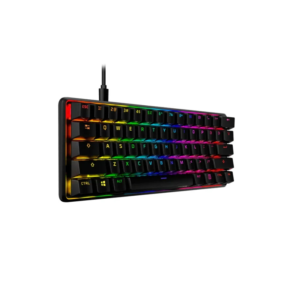 Hyperx alloy origins 60 keyboard - mechanical gaming keyboard with red switch - keyboard
