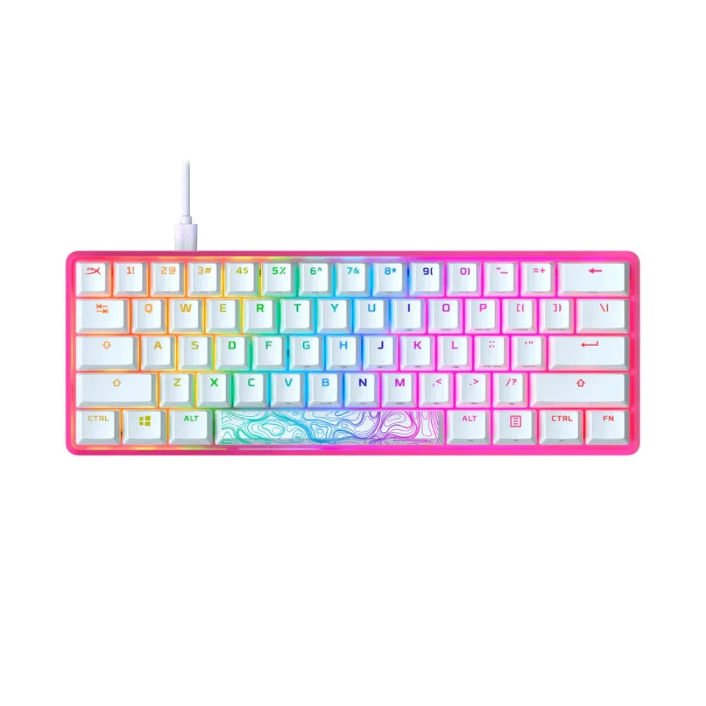 Hyperx alloy origins 60 keyboard - mechanical gaming keyboard with red switch - keyboard