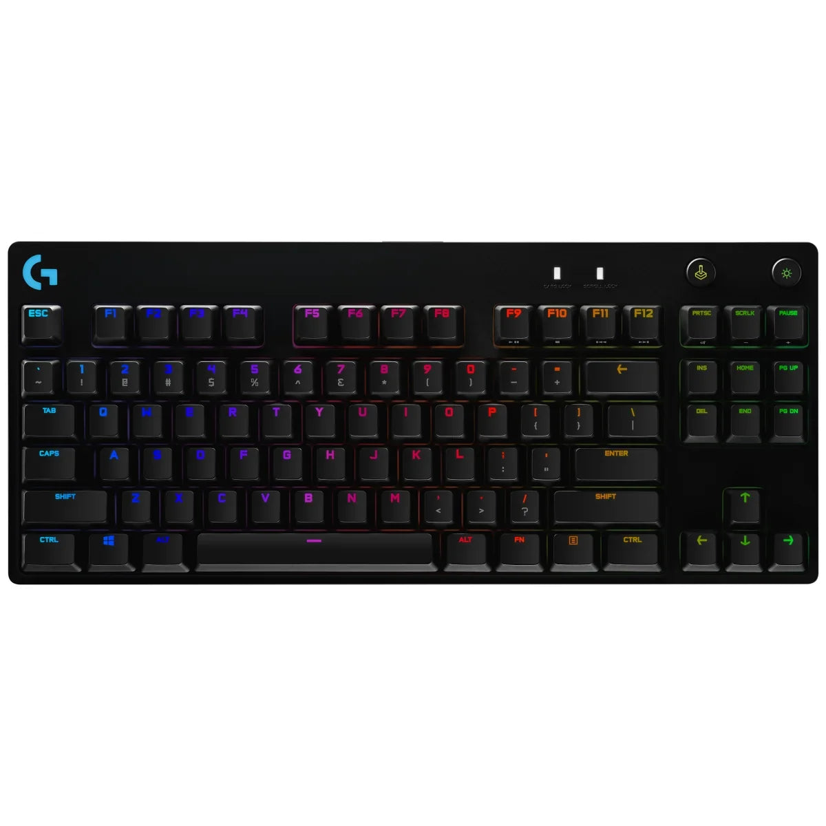 Logitech g pro mechanical gaming keyboard backlit keys romer-g clicky - keyboards