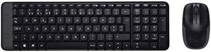 Logitech mk220 wireless combo keyboard and mouse - keyboard