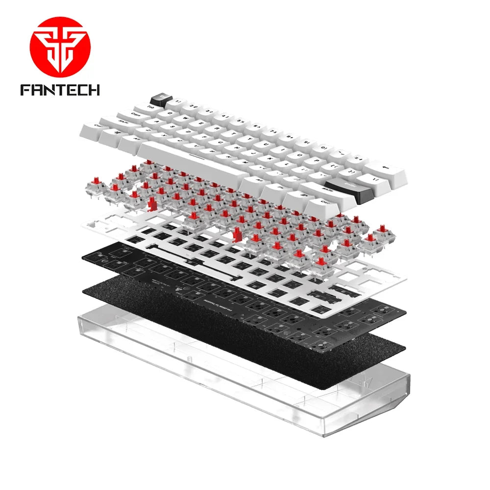 Maxfit61 frost wireless modular mechanical keyboard - keyboard