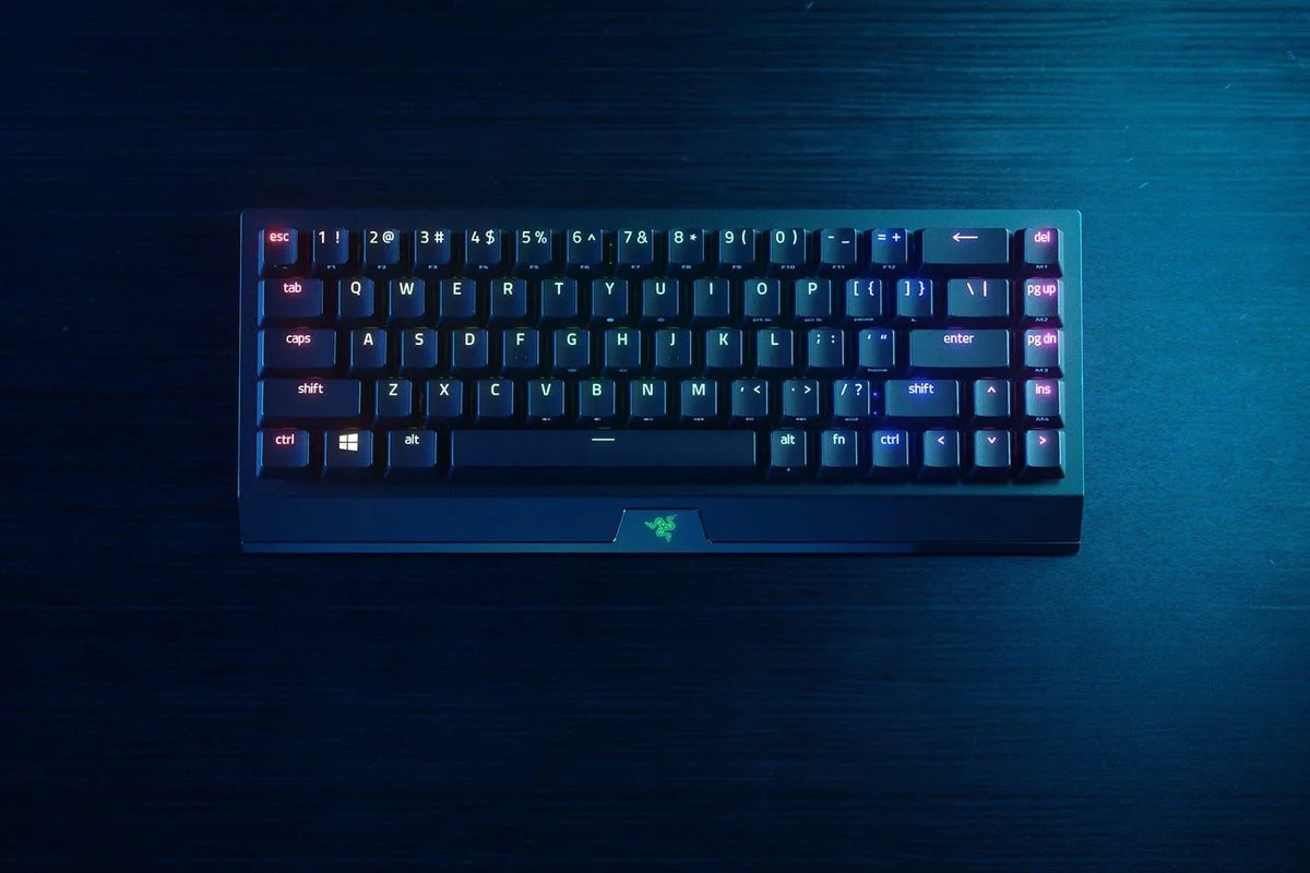 Razer blackwidow v3 mini mechanical wireless yellow switches - keyboards