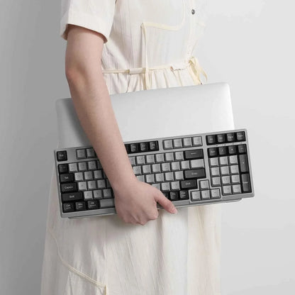 Redragon bk7114 wireless keyboard - 98 keys low-profile slim office pc - keyboard
