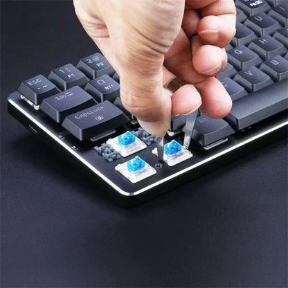 Redragon elise k615p keyboard - ultra slim rgb wireless mechanical gaming keyboard