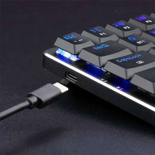 Redragon elise k615p keyboard - ultra slim rgb wireless mechanical gaming keyboard