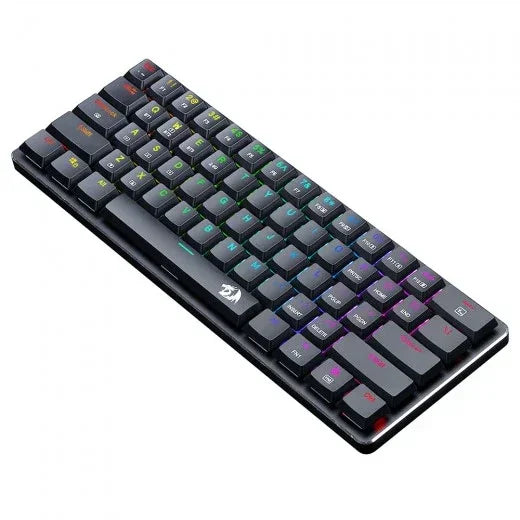Redragon elise k615p keyboard - ultra slim rgb wireless mechanical gaming keyboard