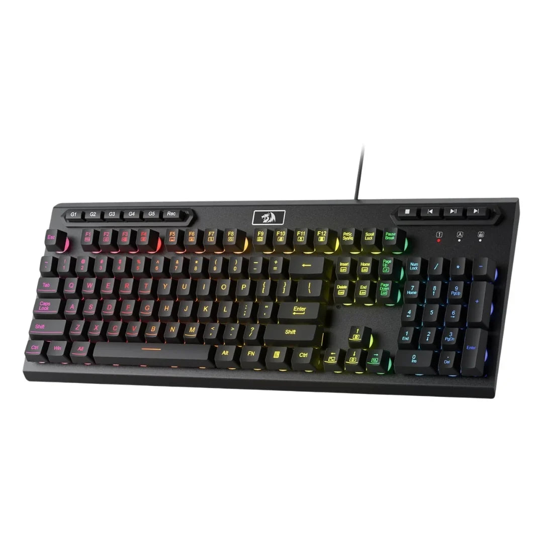 Redragon k513 rgb gaming keyboard - standard 104 keys linear gaming experience - keyboard